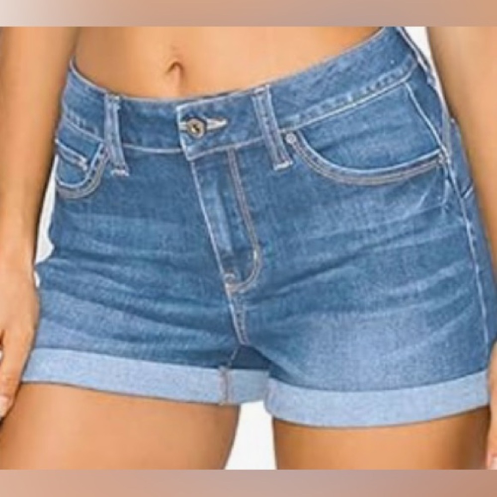 Shorts…WAX JEAN "Butt I Love You" Eco-Luxe Denim Shorts! - Picture 6 of 10